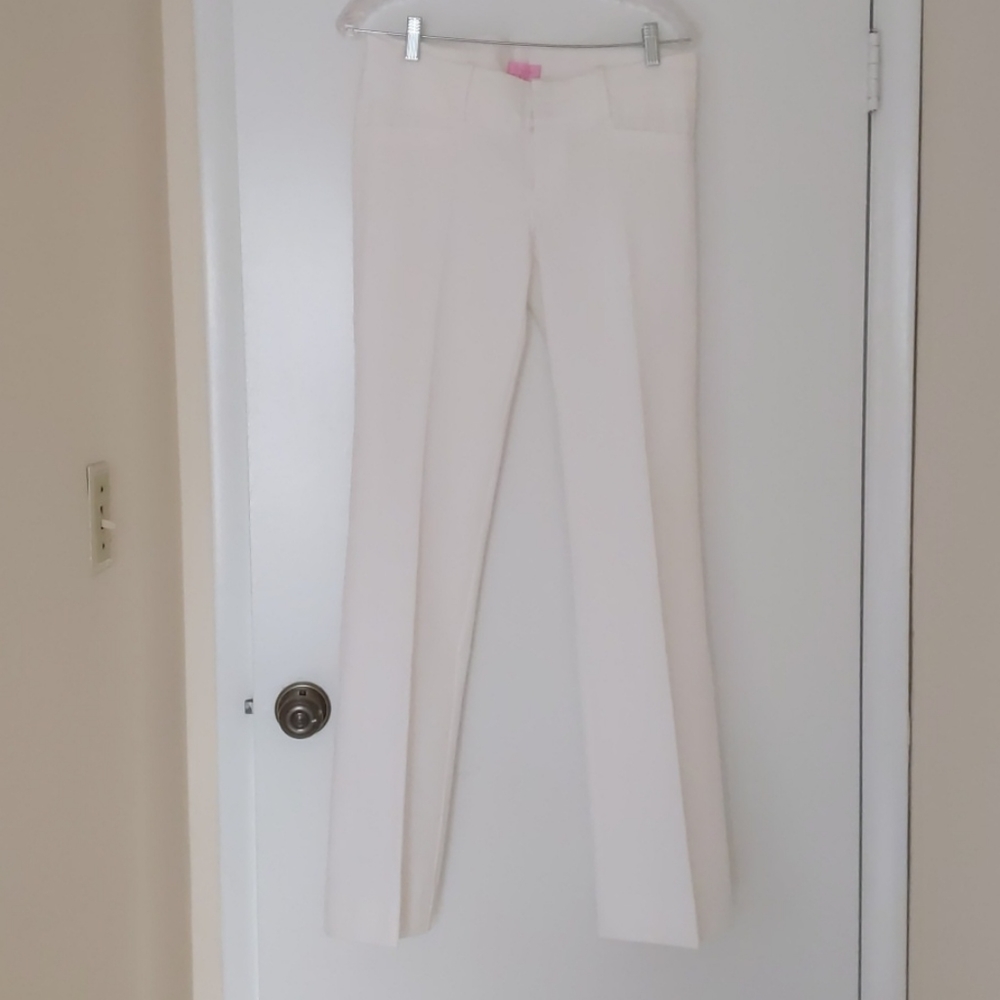 Lily Pulitzer Jet Set Trouser - White - Bootcut